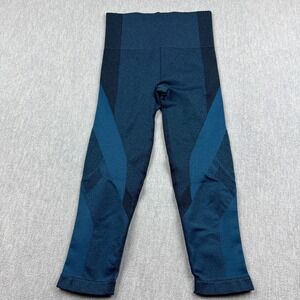 LNDR Leggings Womens Small/Medium Blue Launch Crop High Rise 22" Yoga‎ Training